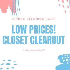 Spring cleaning! New items just listed!